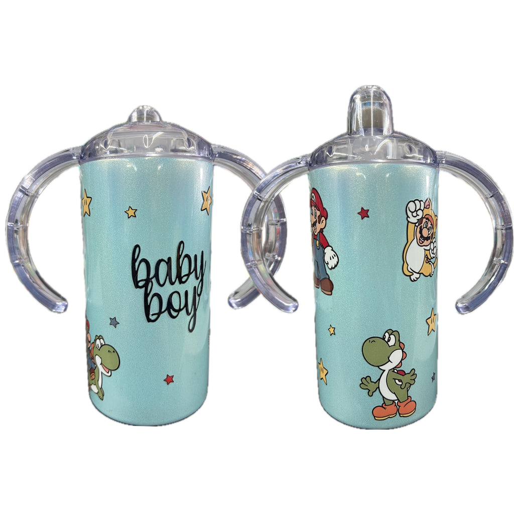 Video Game 12oz Stainless Steel Sippy Cup
