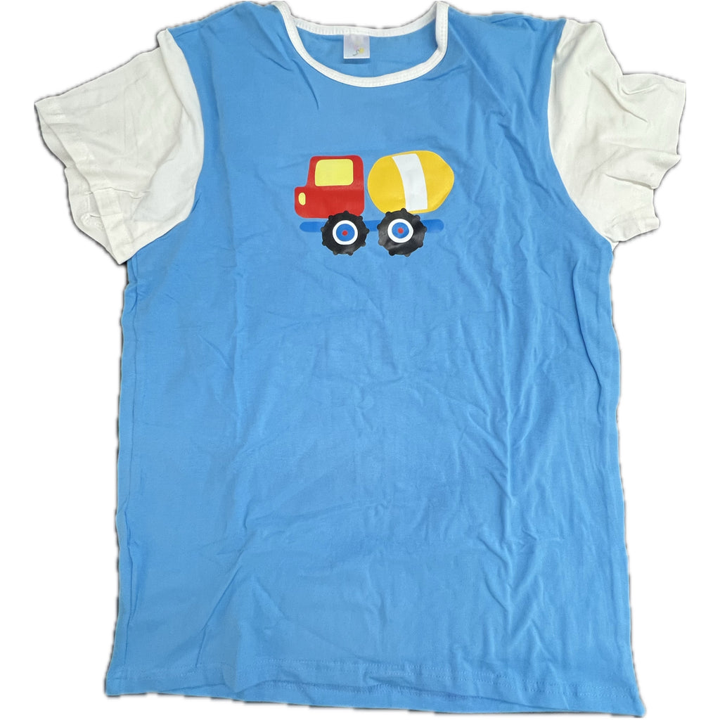 Lil Construction Vehicles Pajama Shirt
