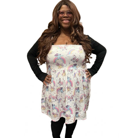 Prancing Ponies Suspender Skirt Dress second image