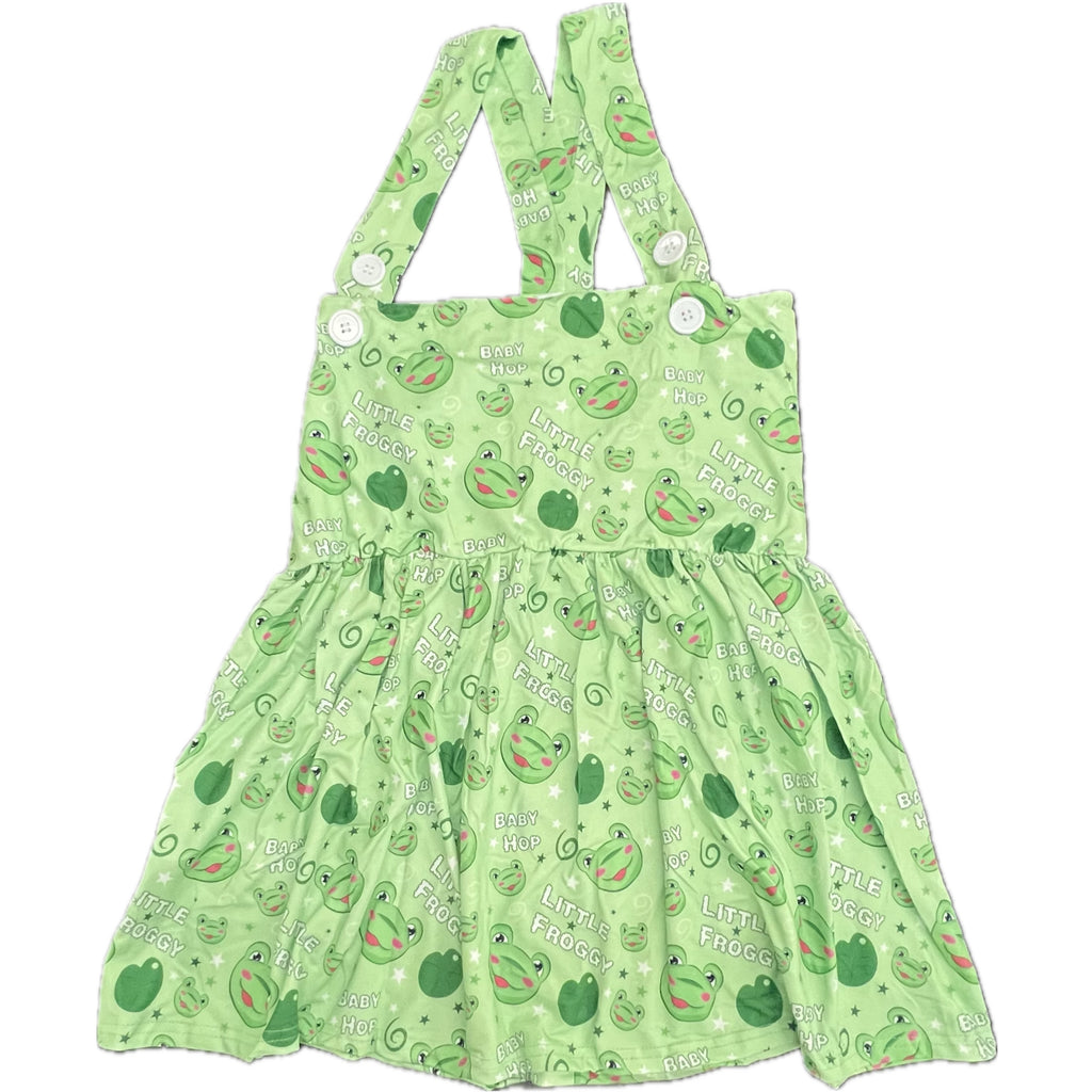 Froggy Baby Suspender Skirt Dress