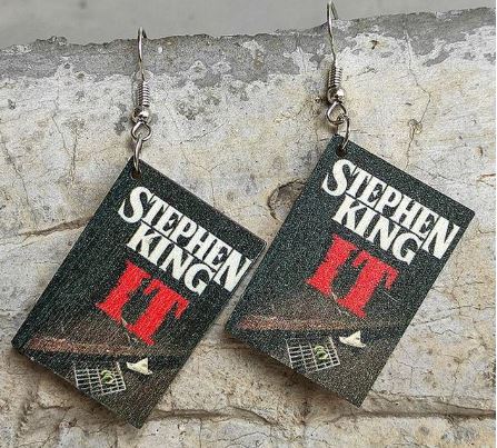 Book Earrings