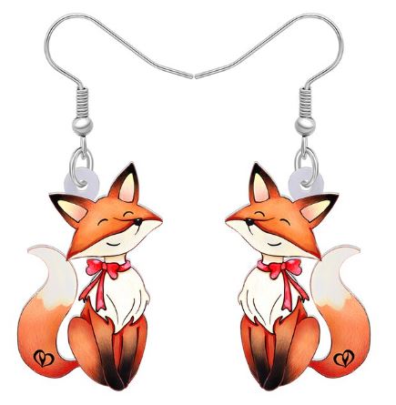 Fox Earrings