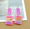 Gummy Bears Hot Pink Earrings