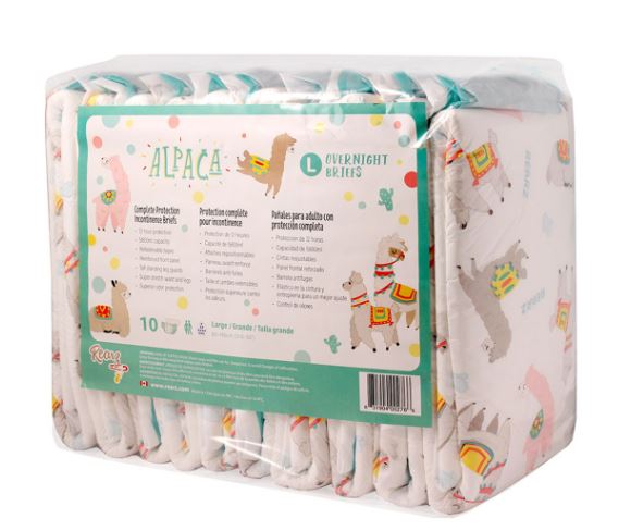 Rearz Alpaca V2 ABDL Adult Diaper Full 12 Pack