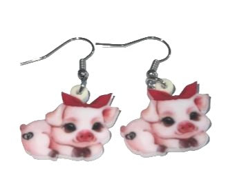 Piggy Earrings