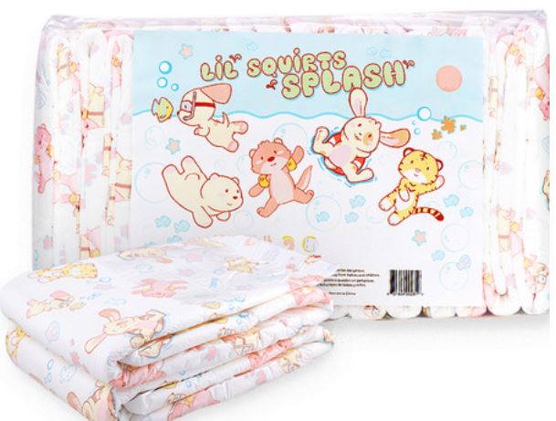 Rearz Lil Squirts Splash Adult Diaper Full 12 Pack