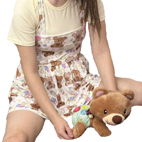 Preschool Bears Suspender Skirt Dress second image