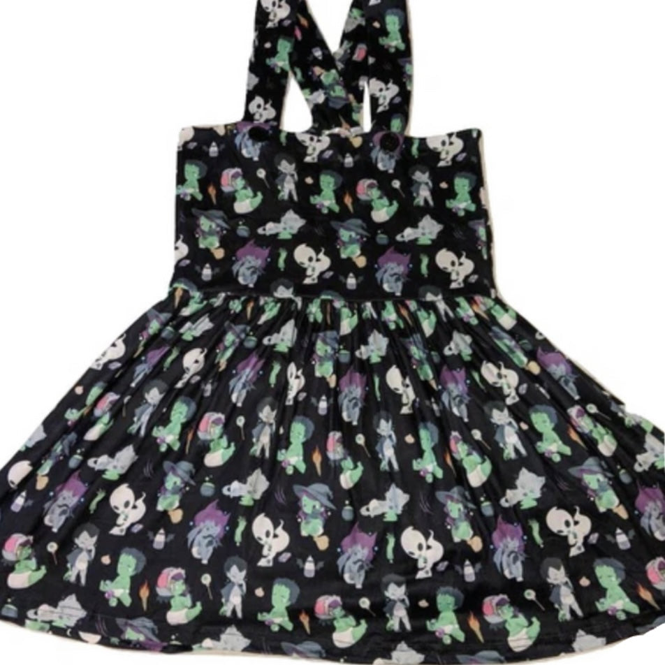 Tiny Terrors Suspender Skirt Dress