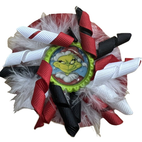 Dr Seuss Hair Bow second image