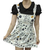 Spotted Pups Suspender Skirt Dress