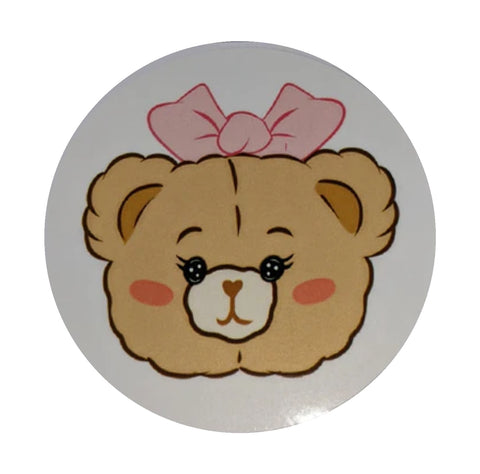 Baby Bear Vinyl Sticker Variety second image