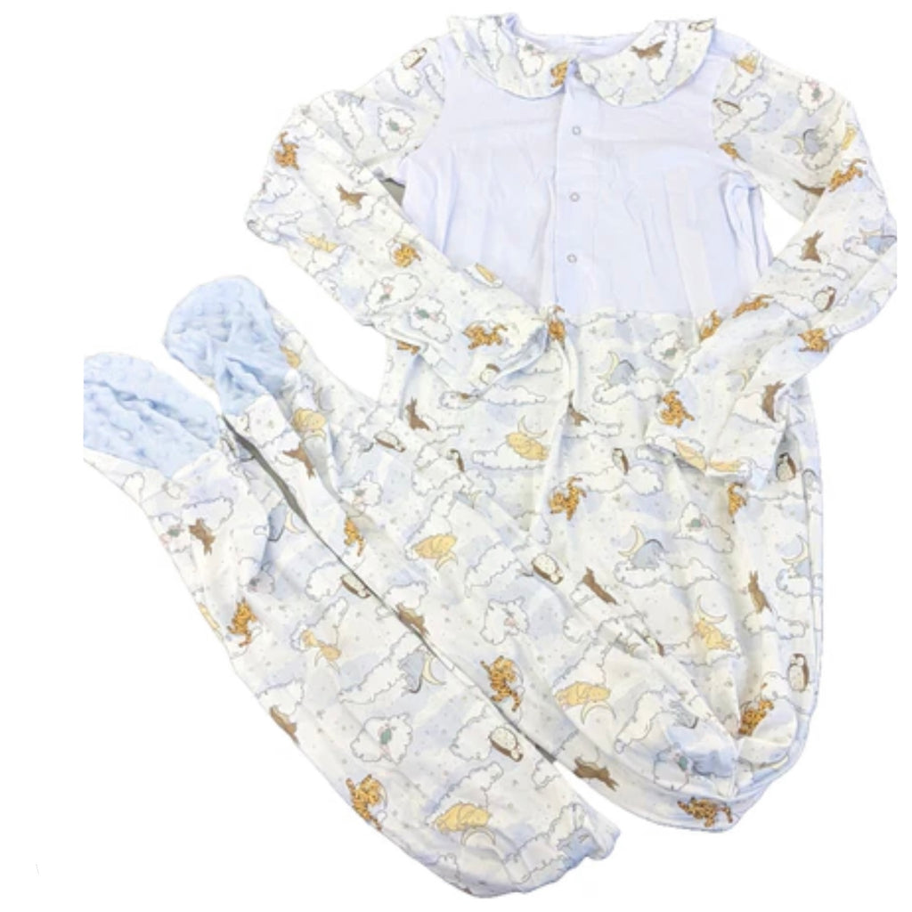 1pc Sleep 'N Play Little Bear Footed Pajamas