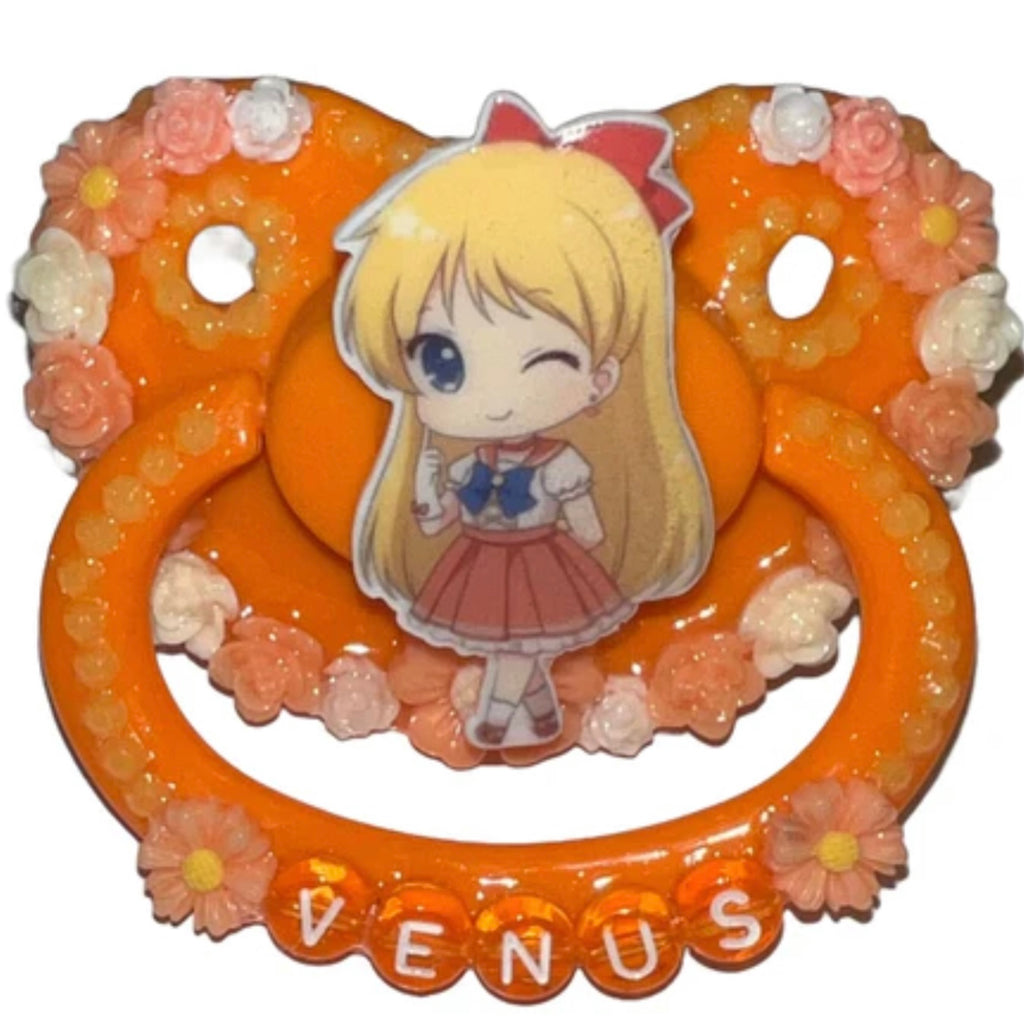 Anime Girl Hand Crafted Deluxe Pacifier