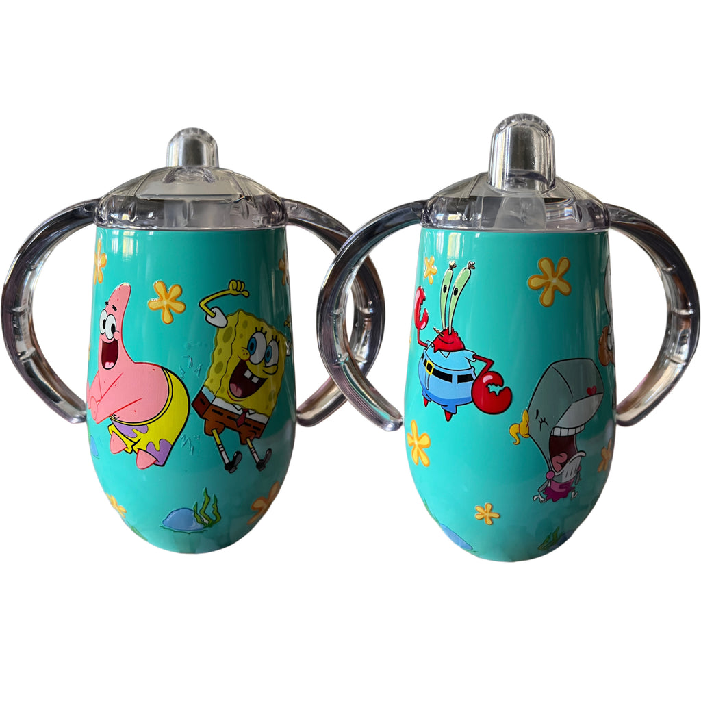Sponge 12oz Stainless Steel Sippy Cup