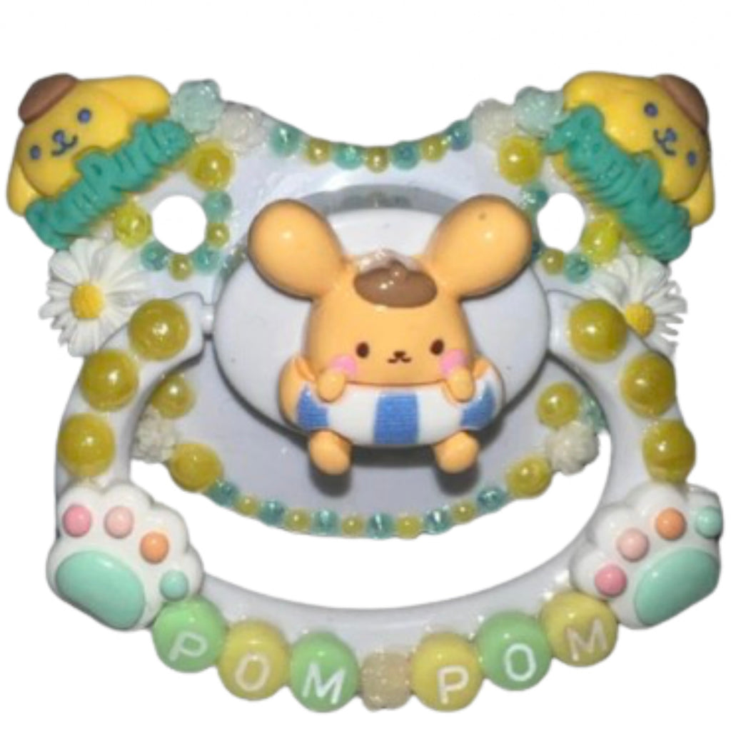 Yellow Dog Hand Crafted Deluxe Pacifier