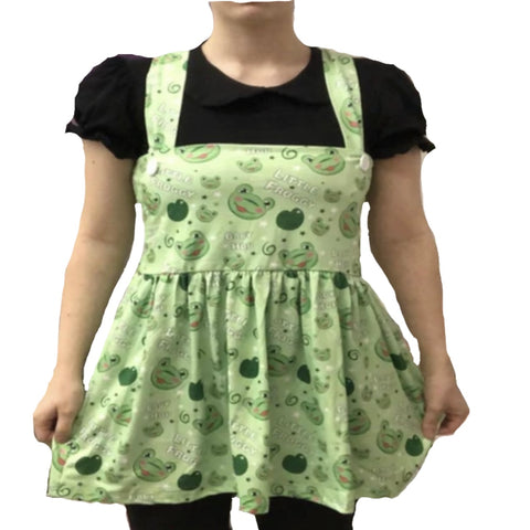 Froggy Baby Suspender Skirt Dress second image