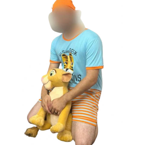 Hide & Seek Tiger 1PC Romper second image