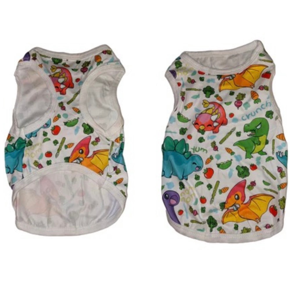 Veggisaurus Dinosaur Pet Dog Cat T-Shirts