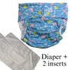 Diaper Cover & 2 Four-Layer Inserts
