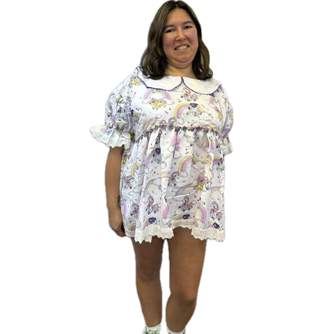 Prancing Ponies Baby Doll Dress second image