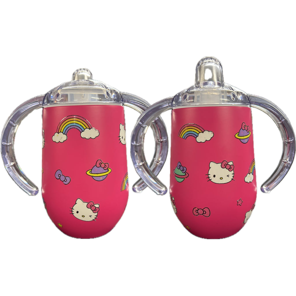 Kitty 10oz Stainless Steel Sippy Cup