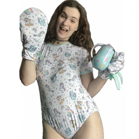 Unicorn Animals Bodysuit second image