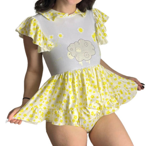 Little Sheep Romper Dress second image