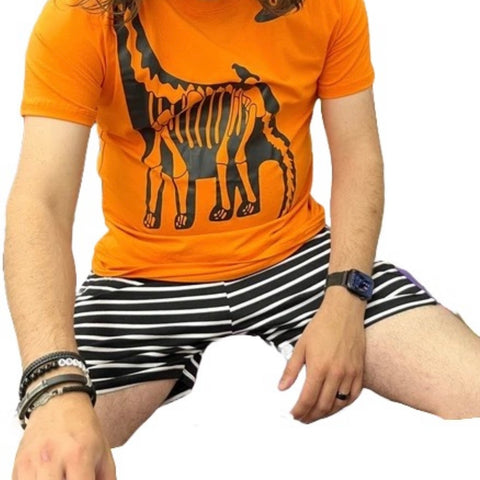 Orange Dinosaur Shirt second image