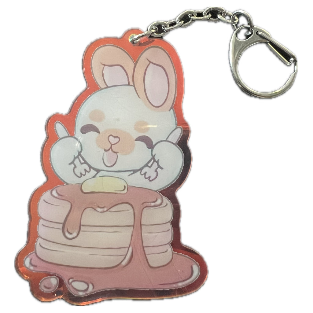 Breakfast Bunny Key Chain