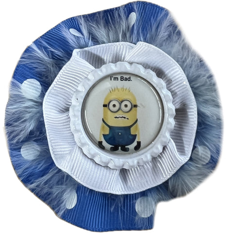 Yellow Cartoon Hair Bow Variety second image