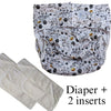 Diaper Cover & 2 Four-Layer Inserts