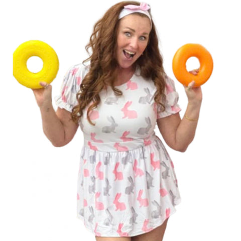 Hip Hop Bunnies Romper Dress second image