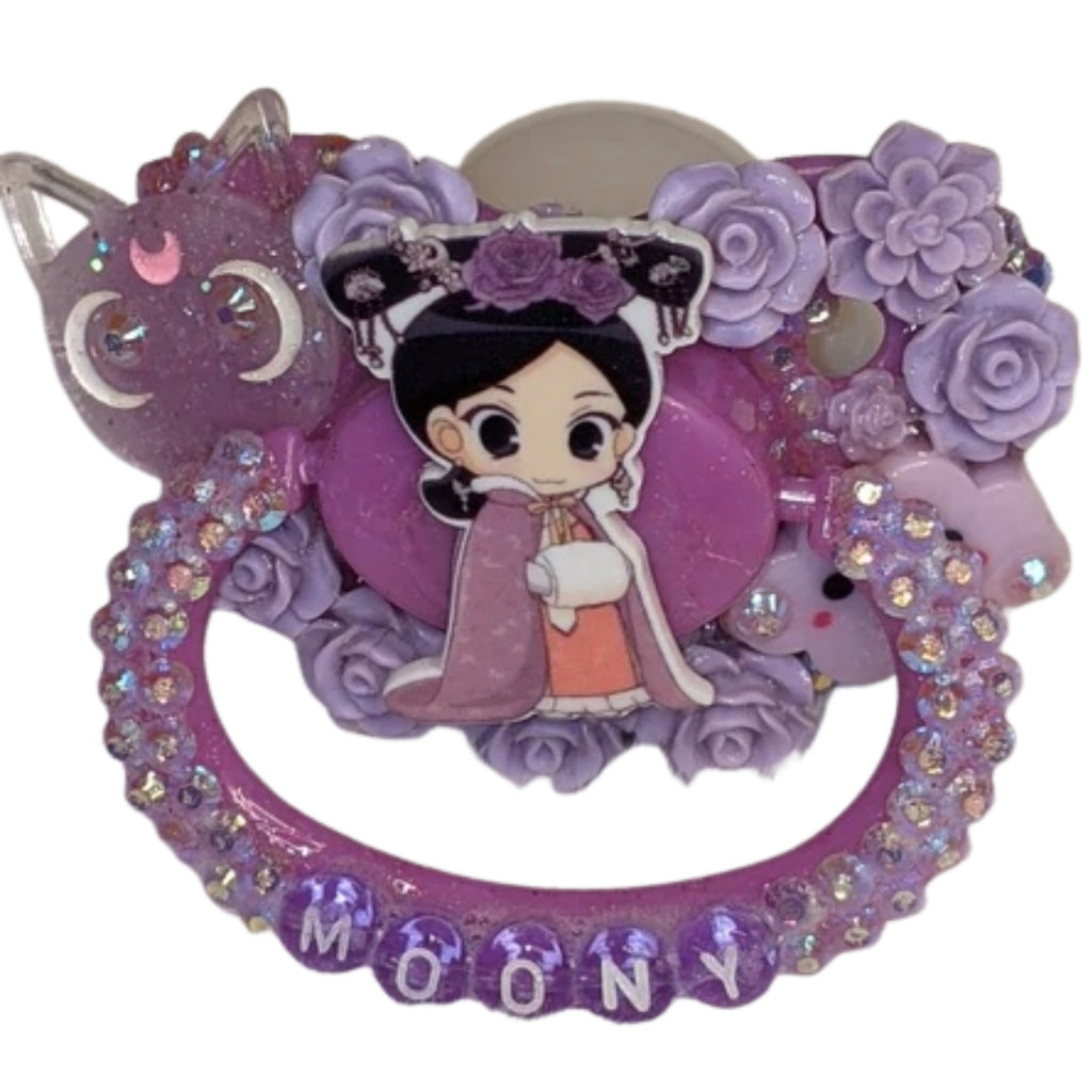 Moony Girls Hand Crafted Deluxe Pacifier