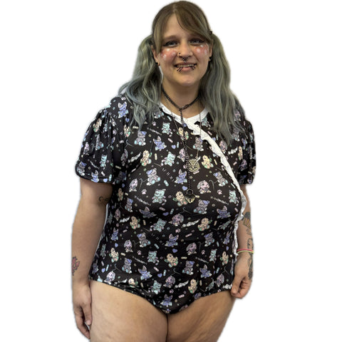 Stitched Up Stuffies Side Snap Bodysuit second image
