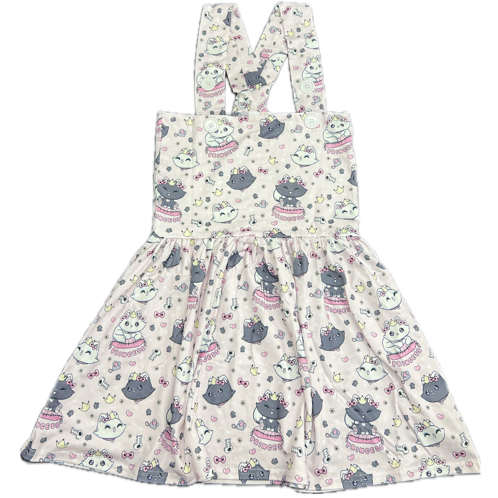 Princess Kitty Suspender Skirt Dress