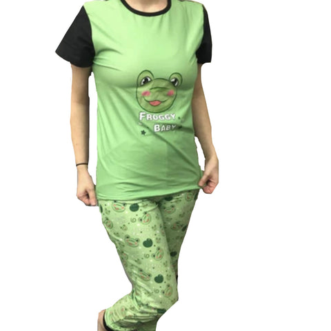 Froggy Baby Pajama Pants second image