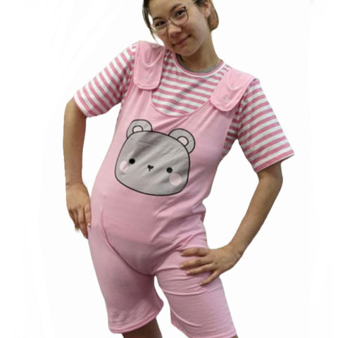 Lil Bear 2pc Shirt & Romper Set second image