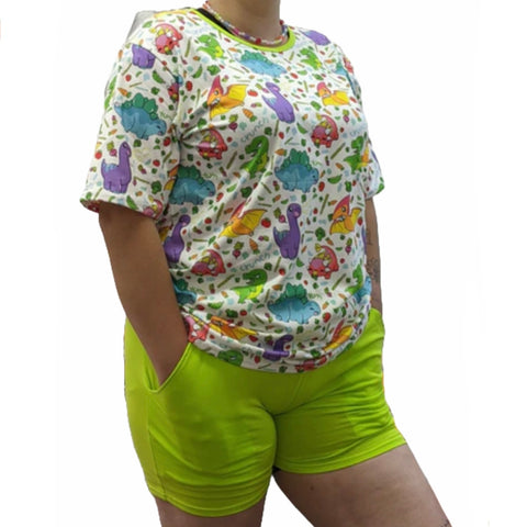 Veggisaurus Dinosaur Shirt second image