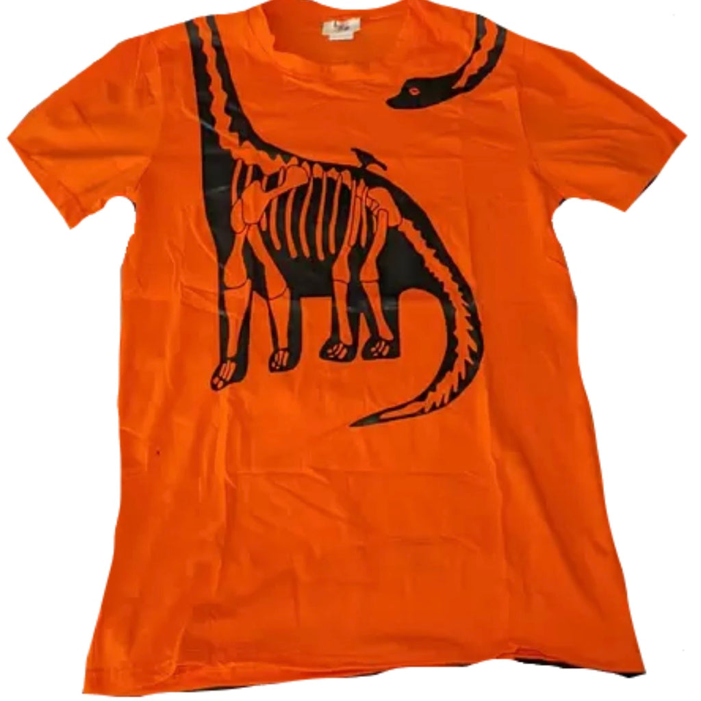 Orange Dinosaur Shirt