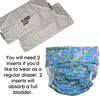 Ducky Bath Time Pocket Diaper