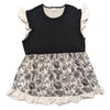 Goth Roses & Skulls Cotton Romper Dress