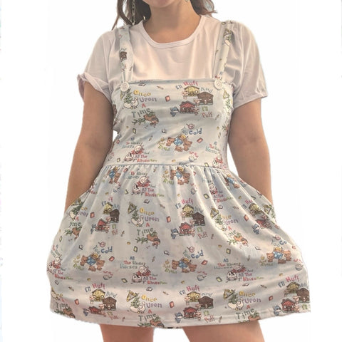Story Time Suspender Skirt Dress second image