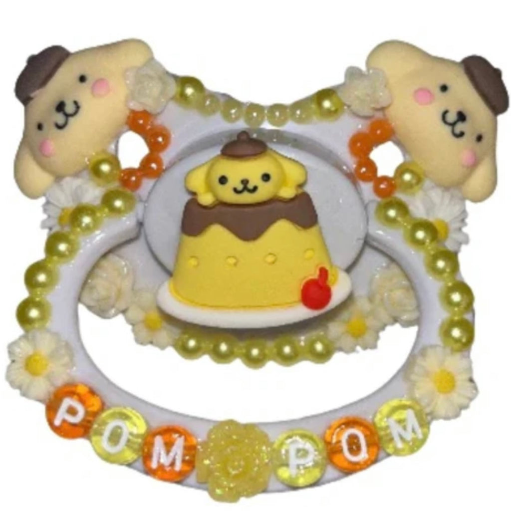 Pom Pom Hand Crafted Deluxe Pacifier