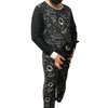 Black Goth 1pc Sleep 'N Play Pajamas