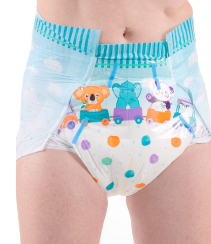 Rearz Critter Caboose ABDL 1  Adult Diaper Sample second image