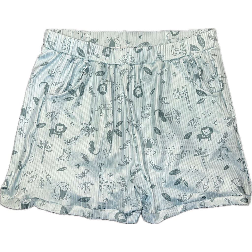 Jungle Ribbed Shorts