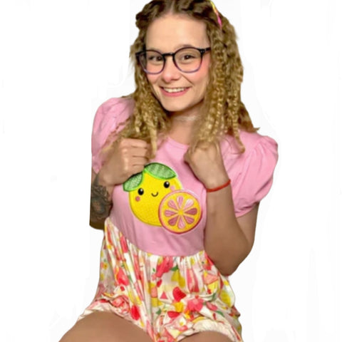 Lemonade Time Romper second image