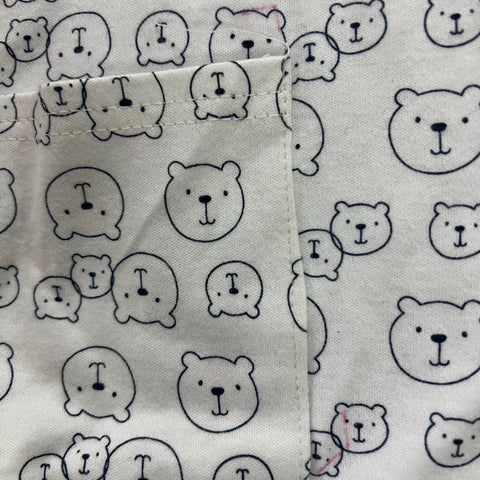 *DEFECT* SquishyABDL White Bears Romper second image