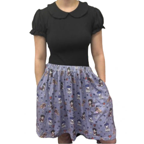 Creepy Dolls Skater Skirt second image