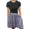 Creepy Dolls Skater Skirt